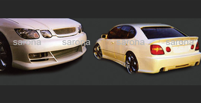 Custom Lexus GS300/400 Body Kit  Sedan (1998 - 2005) - $1290.00 (Manufacturer Sarona, Part #LX-014-KT)